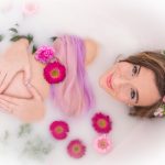 zdjęcia ciążowe w wannie