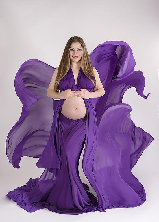 zdjęcia ciążowe w studio tarnowo podgórne